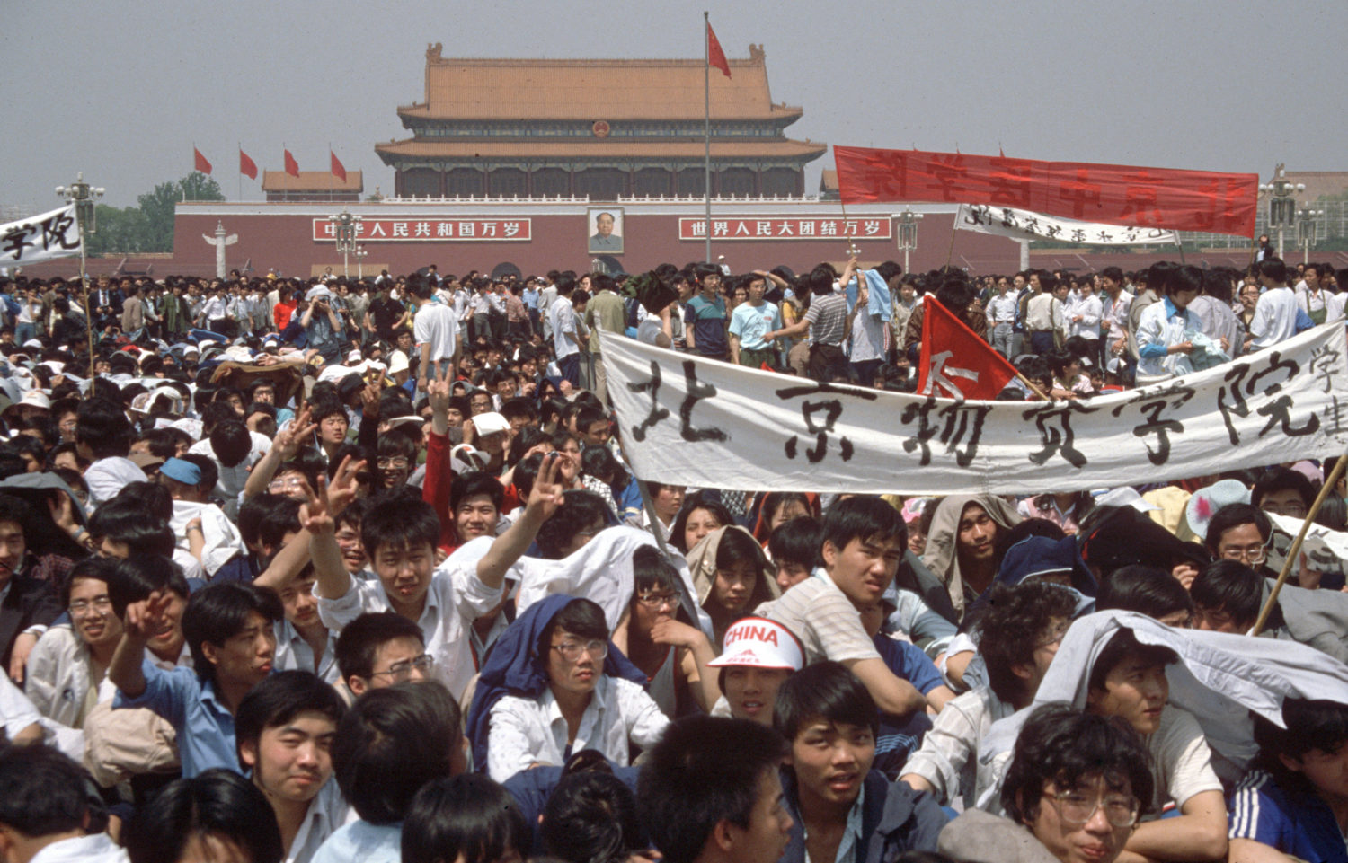 25 Years ago – Protests on Tiananmen Square in Bejing